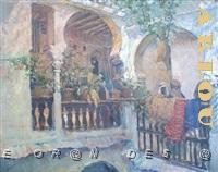 EDOUARD HERZIG INTERIEUR DE MEDINA ANIMEE.jpg